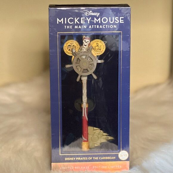 NEW Mickey Mouse Main Attraction Collectible Key Pirates Caribbean NIB DISNEY